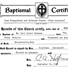 Marriage Records of Oliver J A